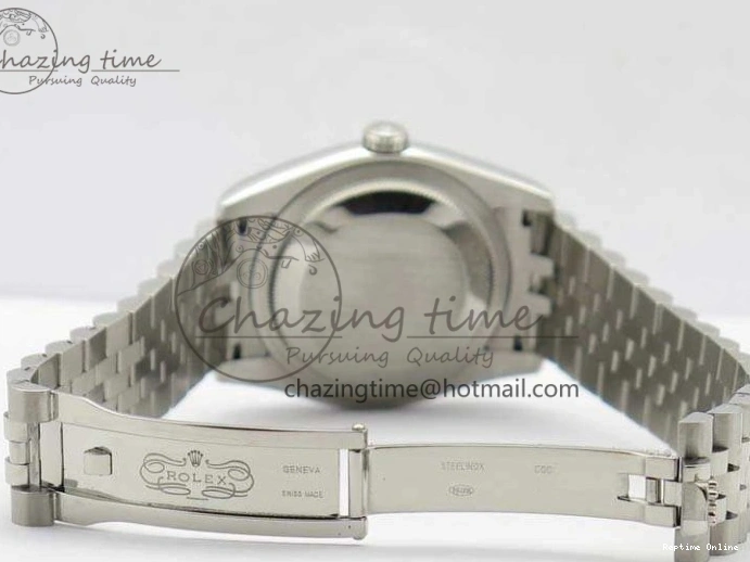 0116 DateJust 36mm SS 116200 ARF 1:1 Best Edition Blue Roman Dial On 904L SS Jubilee Bracelet SA GoodFit 3520